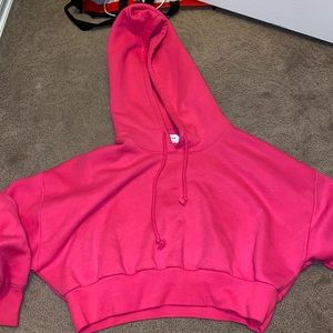 aritzia cropped hoodie